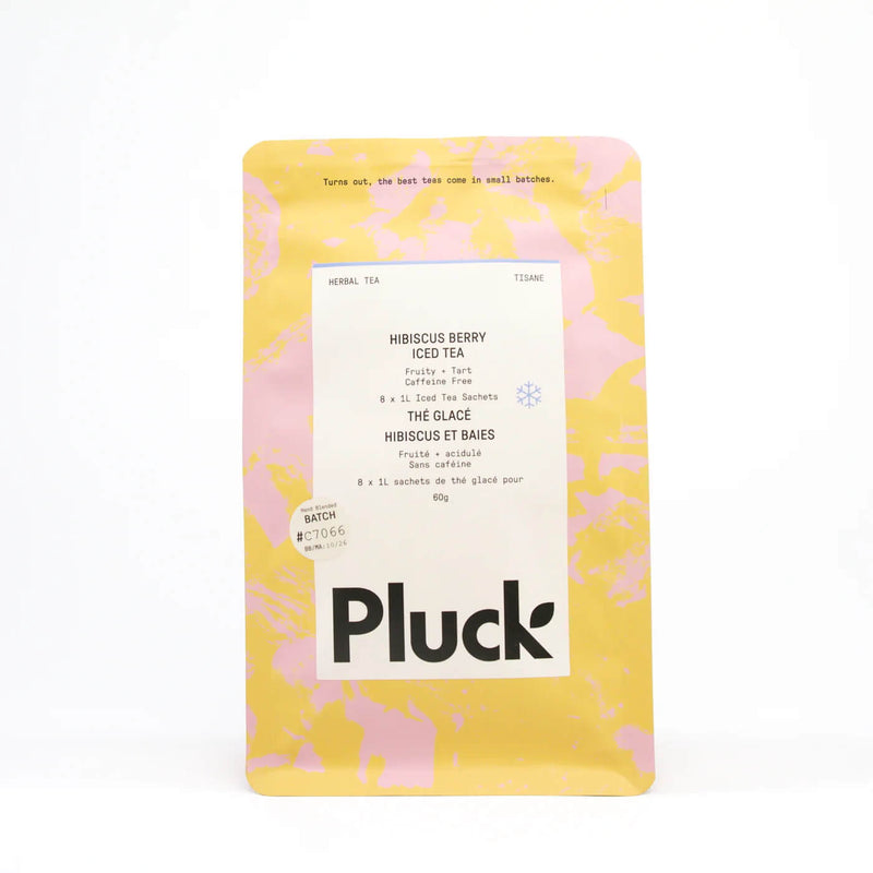 Pluck Tea - Hibiscus Berry Iced Tea