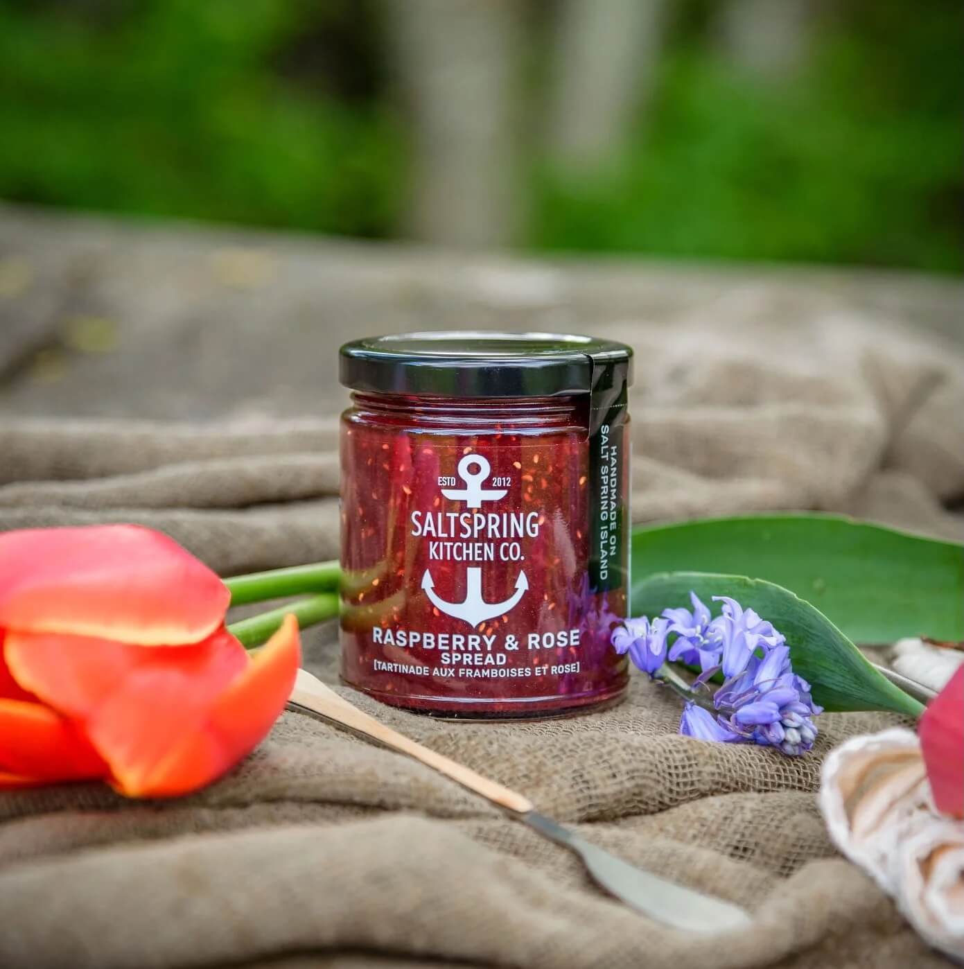 Salt Spring Kitchen Co. - Raspberry & Rose Spread