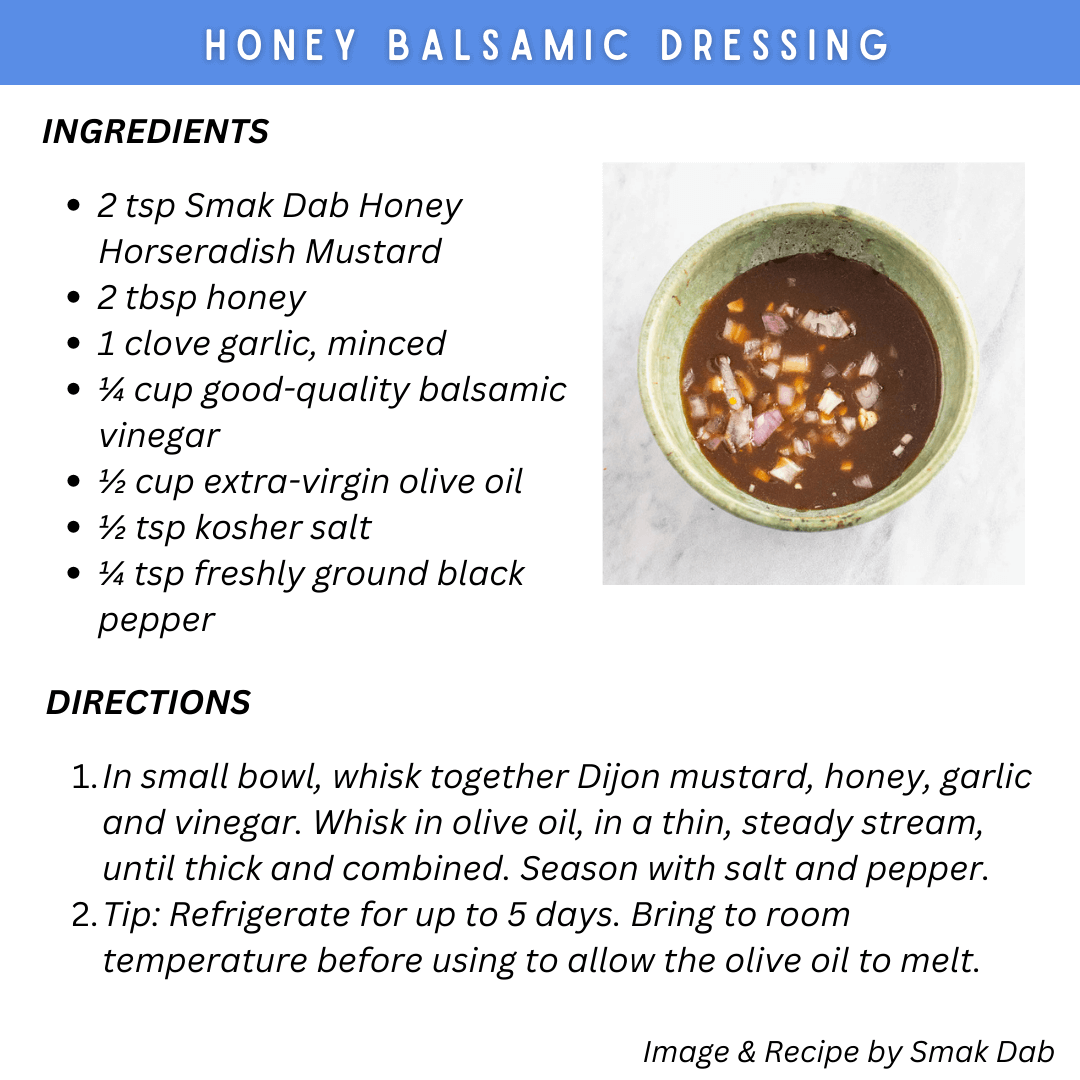 SMAK DAB - Honey Horseradish Gourmet Mustard