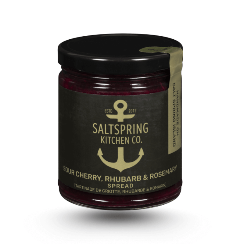 Salt Spring Kitchen Co. - Sour Cherry, Rhubarb & Rosemary Fruit Spread