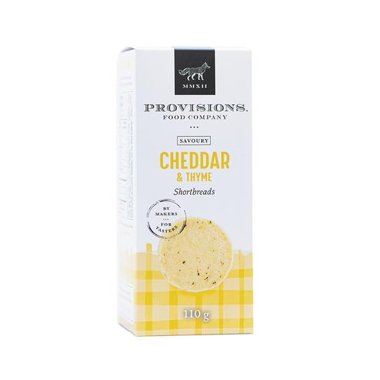 Provisions. Food Company-  Cheddar & Thyme Shortbread